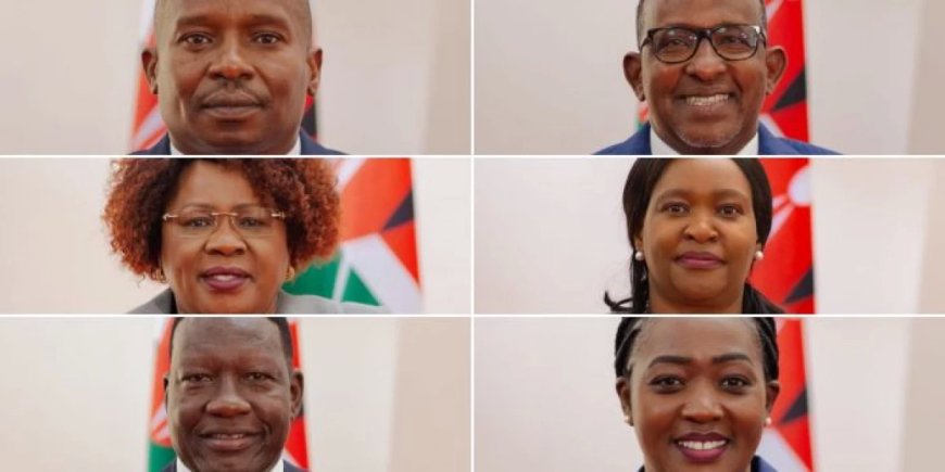 Six Former Secretaries Return with a Combined Net Worth of Ksh.2.64 Billion