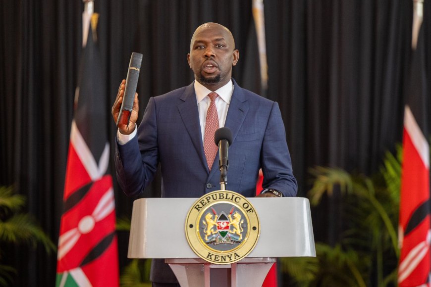 Kipchumba Murkomen Vows To Support Youth Led Initiatives