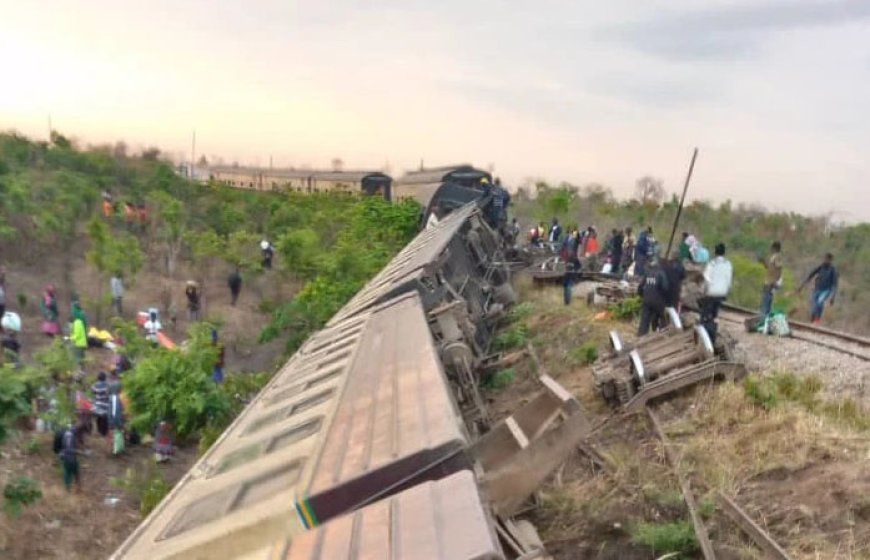 Train Derails in Tanzania's Kigoma Region