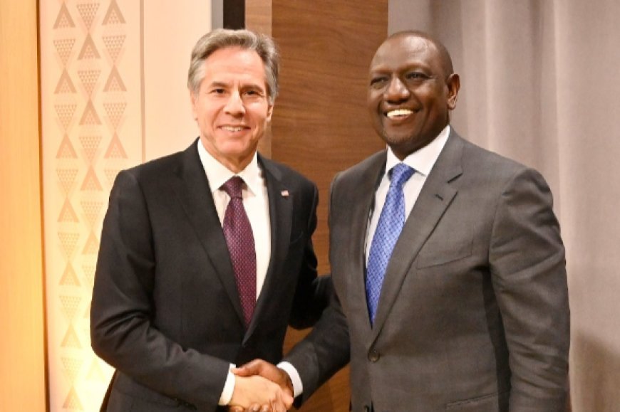 U.S. Secretary of State Antony Blinken Praises Kenya's Leadership and Discusses Economic Partnership