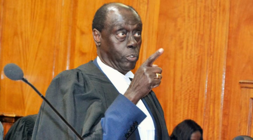 Paul Muite  Wants Gachagua's Allegations Channeled To CJ Koome