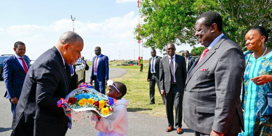 Haitian Prime Minister Garry Conille Arrives in Kenya for Bilateral Talks on Security Cooperation