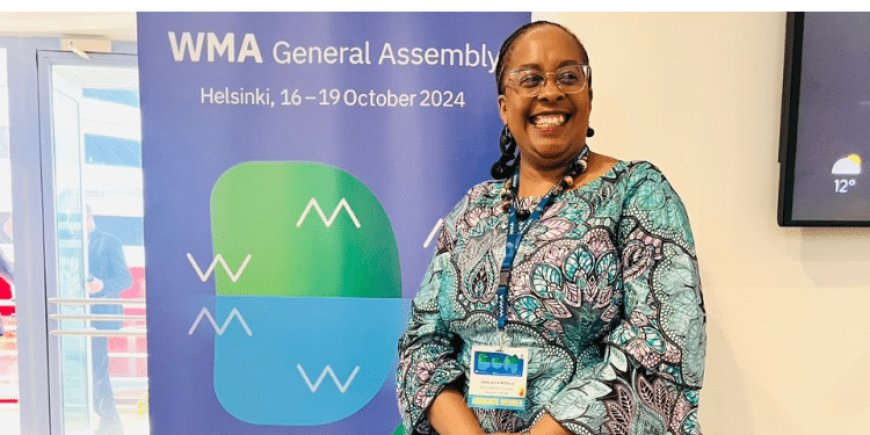 Dr. Jacqueline Kitulu Elected World Medical Association President-Elect for 2025/26