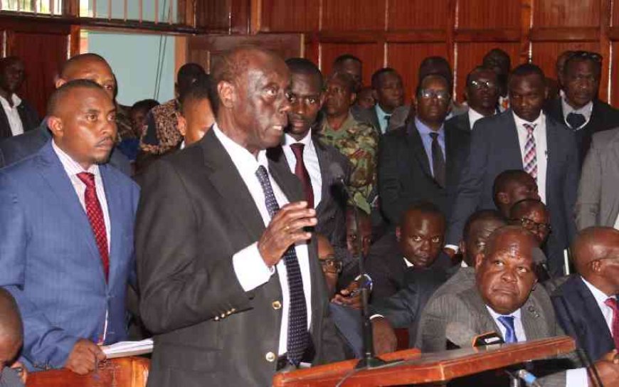 Gachagua's Legal Team Demands Judges' Recusal Over Alleged Bias in Impeachment Case